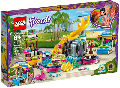LEGO Andrea's Pool Party 41374 – Retired & Sealed