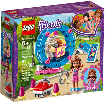 LEGO Olivia's Hamster Playground 41383 – Retired & Sealed