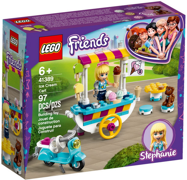 LEGO 41389 Ice Cream Cart 41389 sealed box front