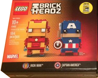 LEGO Iron Man & Captain America 41492 – Retired & Sealed