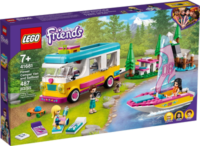 LEGO Friends Forest Camper Van and Sailboat 41681 – Retired & Sealed