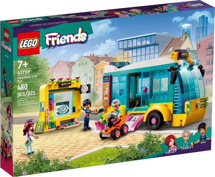 LEGO 41759 Heartlake City Bus 41759 sealed box front