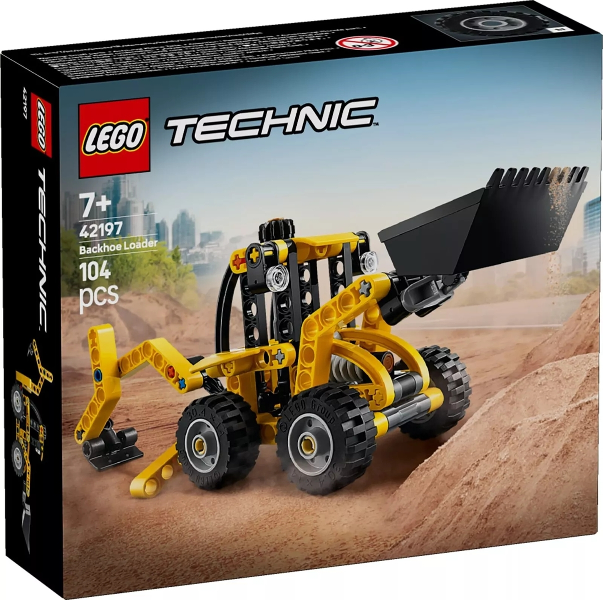 LEGO 42197 Backhoe Loader 42197 sealed box front
