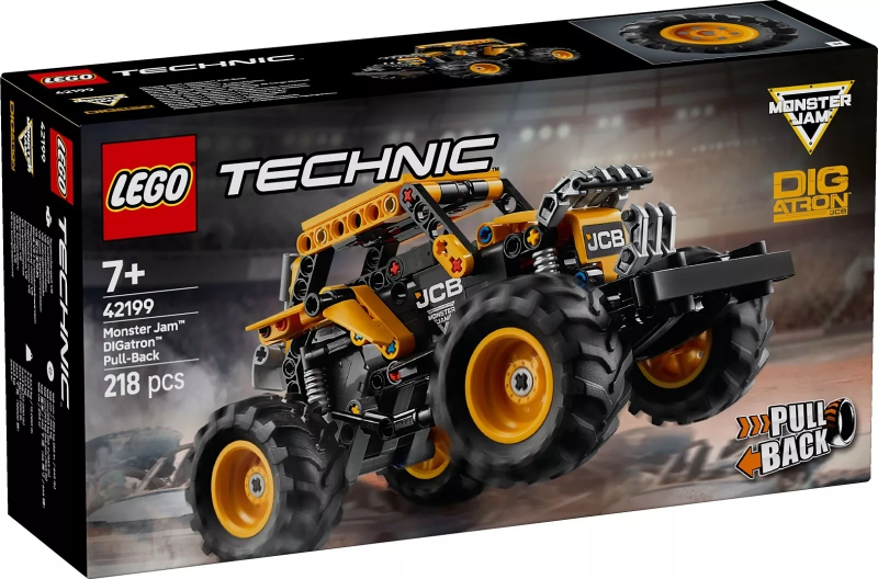 LEGO 42199 Monster Jam DIGatron Pull-Back 42199 sealed box front