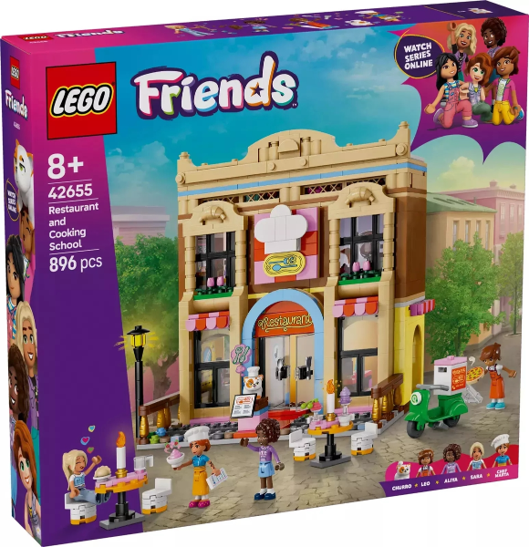 LEGO 42655 Restaurant and Cooking School 42655 sealed box front
