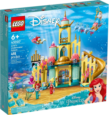 LEGO Ariel's Underwater Palace 43207 – Retired & Sealed