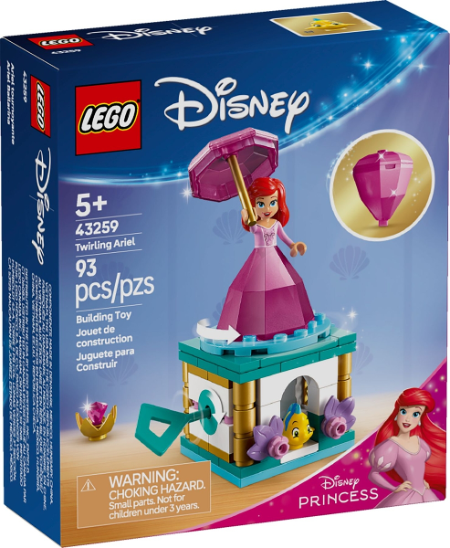 LEGO 43259 Twirling Ariel 43259 sealed box front