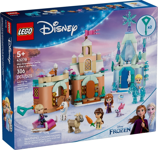 LEGO 43278 Mini Arendelle Castle & Elsa's Ice Palace 43278 sealed box front
