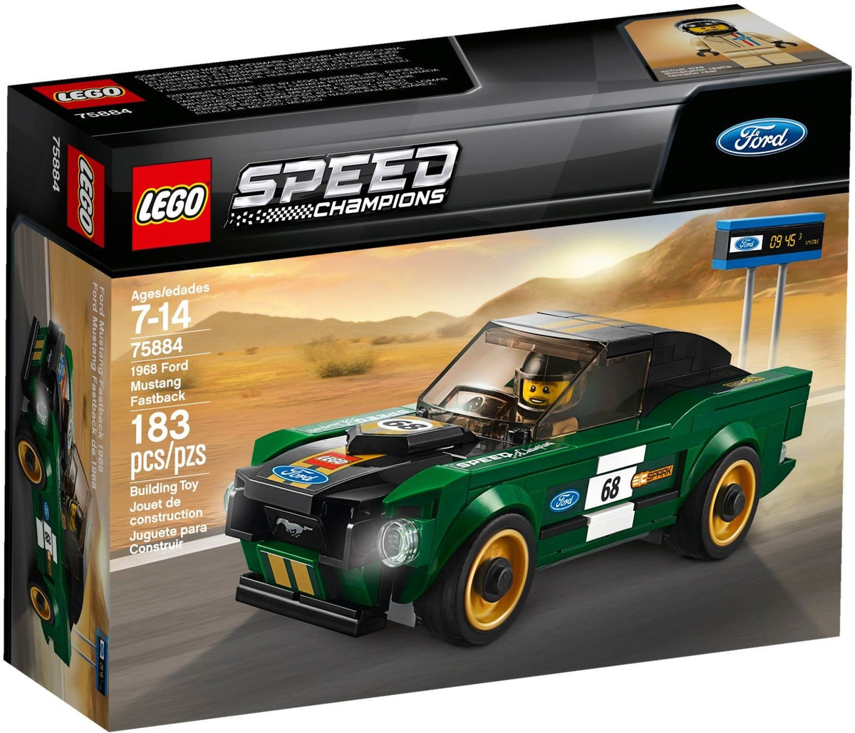 LEGO 75884 Speed Champions - 1968 Ford Mustang Fastback (75884) sealed box front