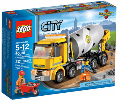 LEGO Cement Mixer 60018 – Retired & Sealed