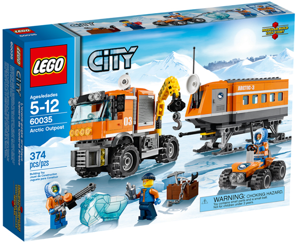 LEGO 60035 Arctic Outpost 60035 sealed box front