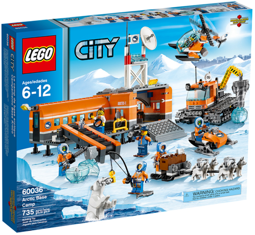 LEGO 60036 Arctic Base Camp 60036 sealed box front