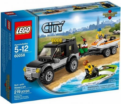 LEGO SUV with Watercraft 60058 – Retired & Sealed