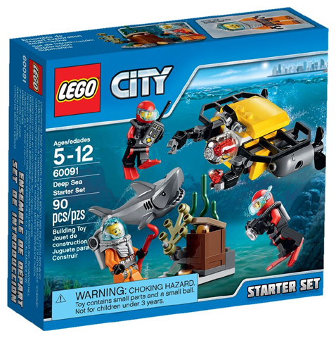 LEGO 60091 Deep Sea Starter Set 60091 sealed box front