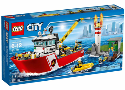 LEGO Fire Boat 60109 – Retired & Sealed