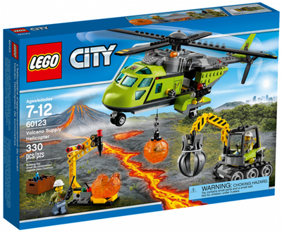 LEGO Volcano Supply Helicopter 60123 – Retired & Sealed