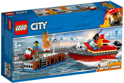 LEGO Dock Side Fire 60213 – Retired & Sealed