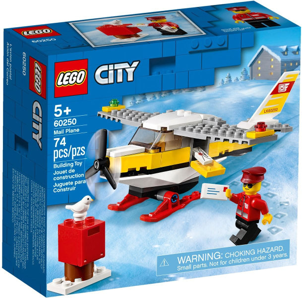 LEGO 60250 Mail Plane 60250 sealed box front