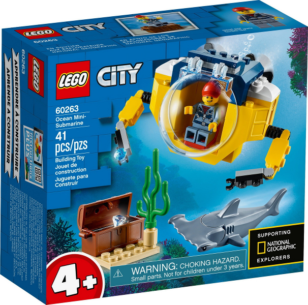 LEGO 60263 Ocean Mini-Submarine 60263 sealed box front