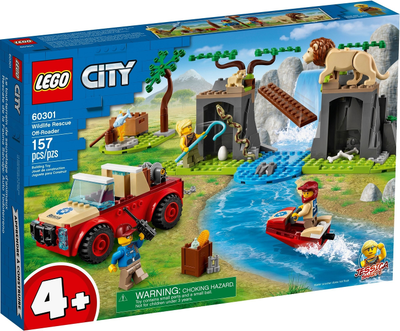 LEGO City Wildlife Rescue Off Roader Vehicle Car Toy 60301 – Retired & Sealed