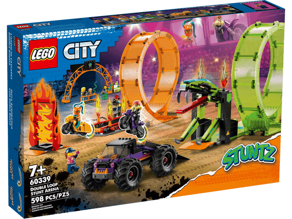 LEGO 60339 City - Double Loop Stunt Arena (60339) sealed box front