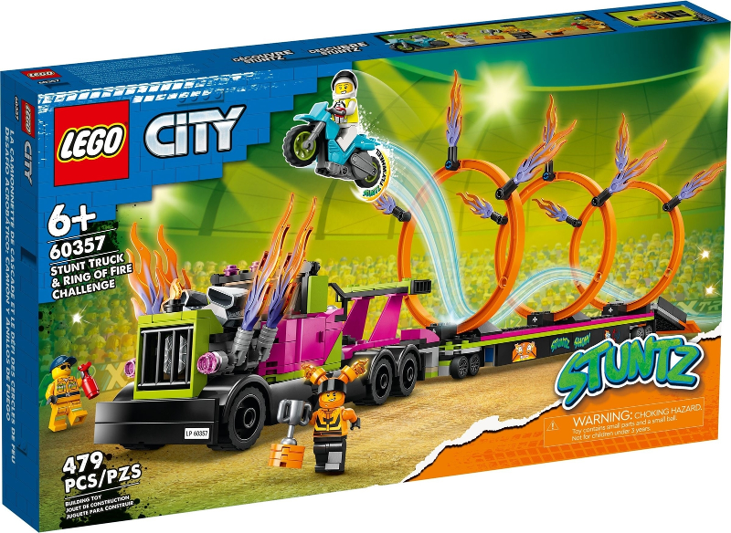 LEGO 60357 Stunt Truck & Ring of Fire Challenge 60357 sealed box front