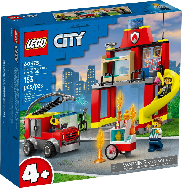 LEGO 60375 Fire Station and Fire Truck 60375 sealed box front