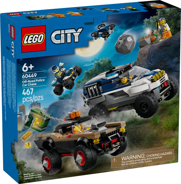 LEGO 60449 Off-Road Police Car Chase 60449 sealed box front