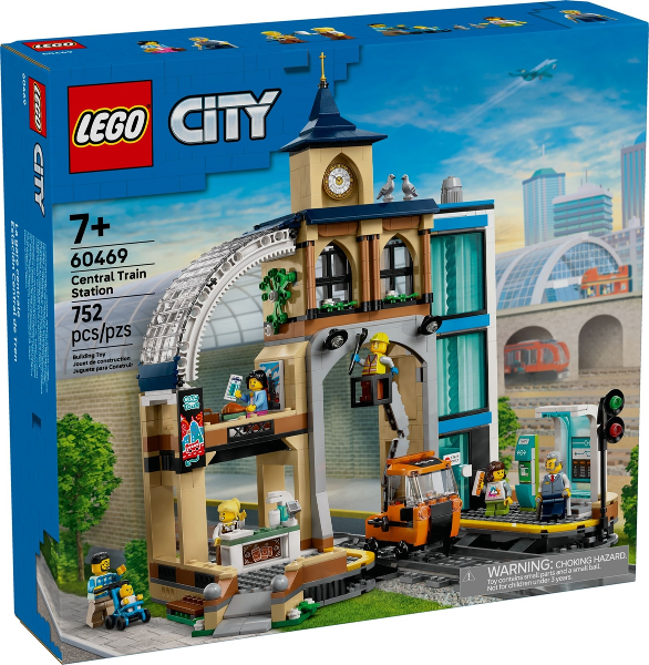 LEGO 60469 Central Train Station 60469 sealed box front