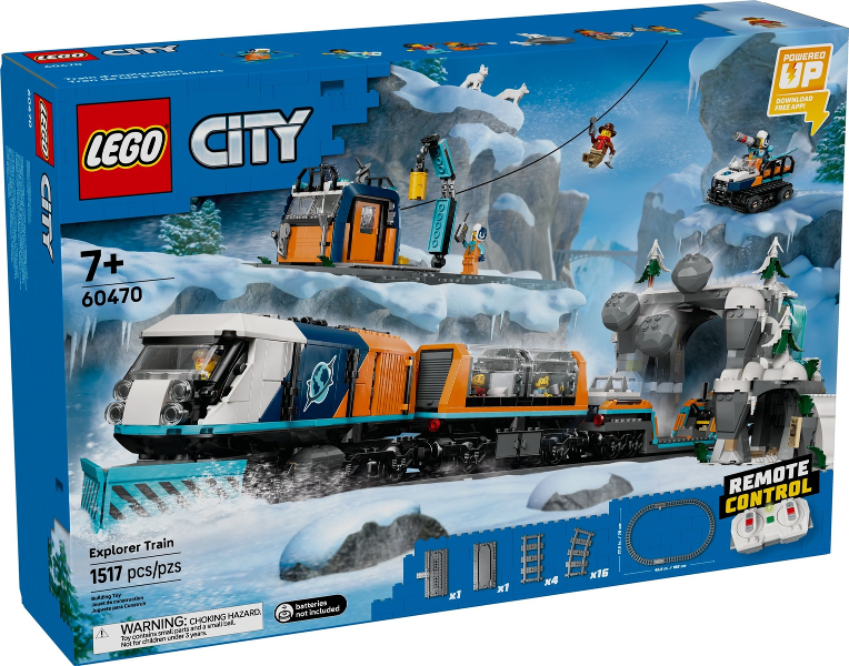 LEGO 60470 Explorers' Arctic Polar Express Train 60470 sealed box front