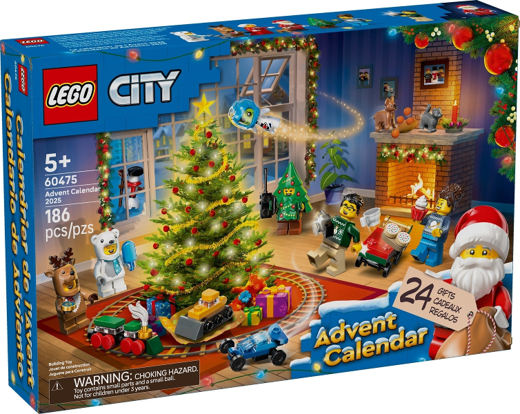 LEGO 60475 City Advent Calendar 2025 60475 sealed box front