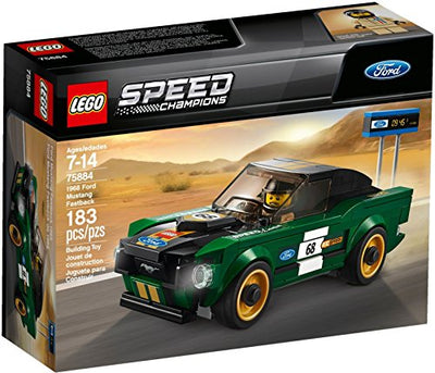 LEGO Speed Champions – 1968 Ford Mustang Fastback (75884) – Retired & Sealed