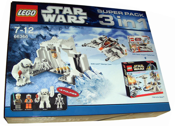 LEGO 66366 Star Wars Super Pack 3 in 1 66366 sealed box front