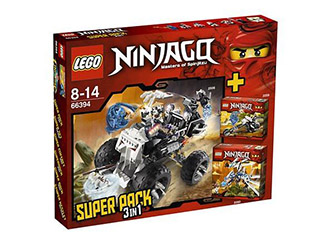 LEGO Ninjago Super Pack 3 in 1 66394 – Retired & Sealed