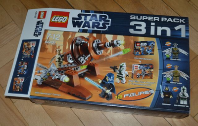 LEGO Star Wars Super Pack 3 in 1 66431 – Retired & Sealed