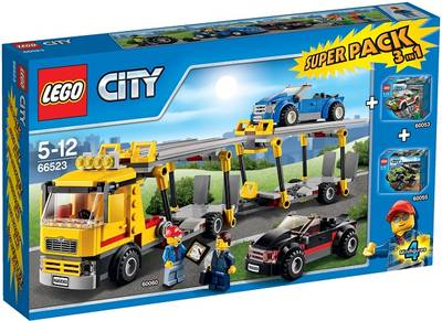 LEGO City Super Pack 3-in-1 66523 – Retired & Sealed