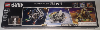 LEGO Microfighters Super Pack 3 in 1 66543 – Retired & Sealed