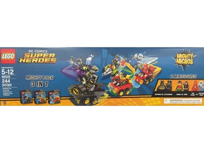 LEGO Mighty Micros Mighty Pack 3 in 1 66545 – Retired & Sealed