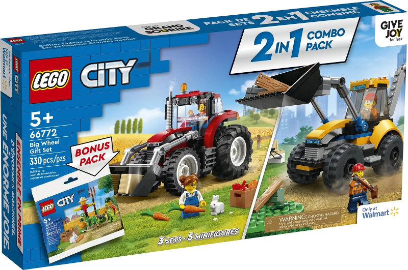 LEGO 66772 Big Wheel Gift Set 66772 sealed box front