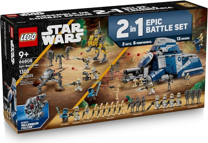 LEGO 66808 LEGO Star Wars Epic Battle Set 66808 sealed box front