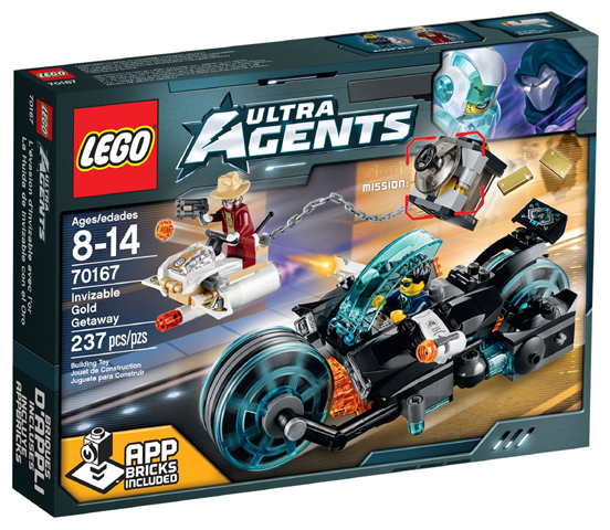 LEGO 70167 Invizable Gold Getaway 70167 sealed box front