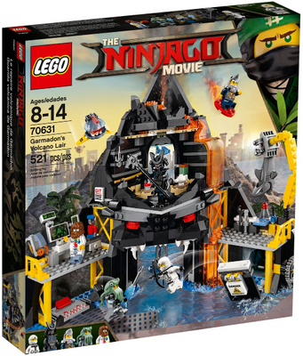 LEGO Garmadon's Volcano Lair 70631 – Retired & Sealed