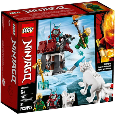 LEGO NINJAGO Lloyd’s Journey Set with 2 Minifigures 70671 – Retired & Sealed
