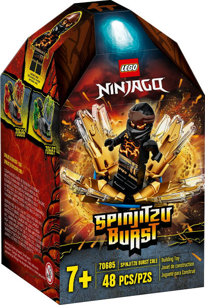 LEGO 70685 Spinjitzu Burst Cole 70685 sealed box front