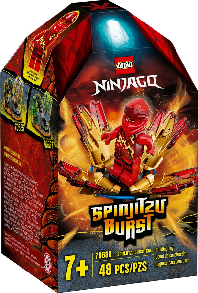 LEGO 70686 Spinjitzu Burst Kai 70686 sealed box front