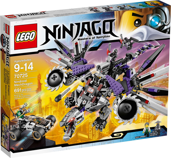 LEGO 70725 Nindroid MechDragon 70725 sealed box front