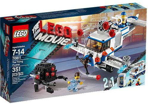 LEGO 70811 The Flying Flusher 70811 sealed box front