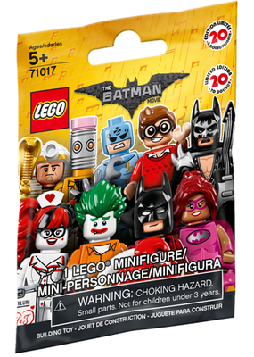 LEGO The LEGO Batman Movie Series 1 - Random Bag 71017 – Retired & Sealed