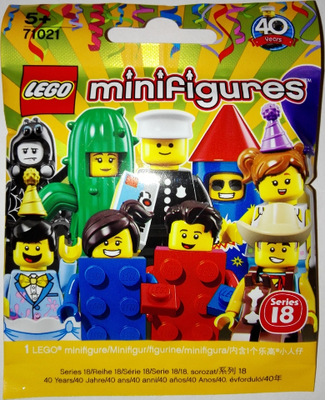 LEGO Series 18 - Random Bag 71021 – Retired & Sealed