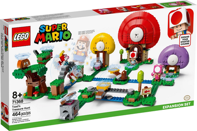 LEGO Toad's Treasure Hunt Expansion Set 71368 – Retired & Sealed